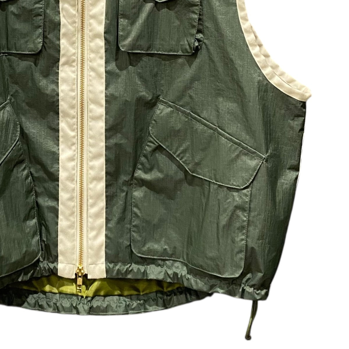 santaku SNT-VE001 lipstop washer nylon vest 古着・中古-4枚目のアイテム画像