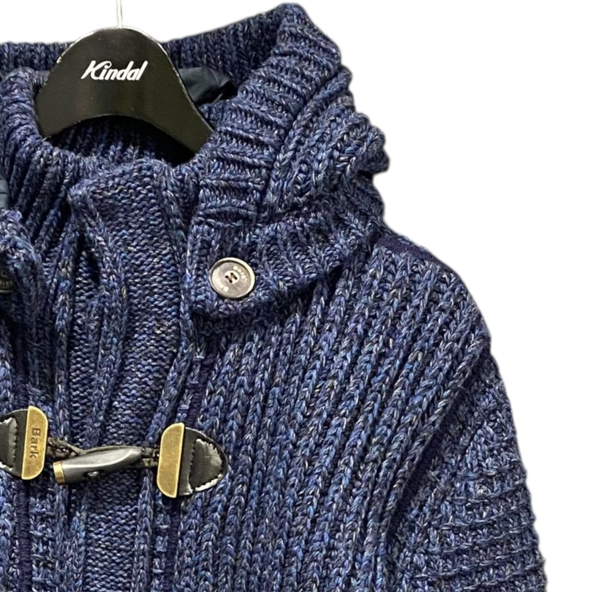 BARK ダッフルコート 古着・中古-3枚目のアイテム画像