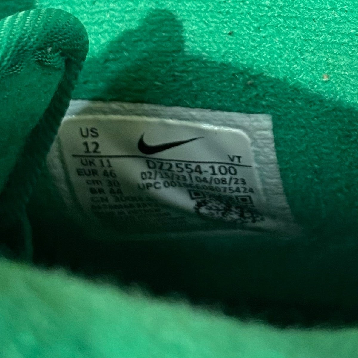NIKE AIR FORCE1DZ2554-100 古着・中古-6枚目のアイテム画像
