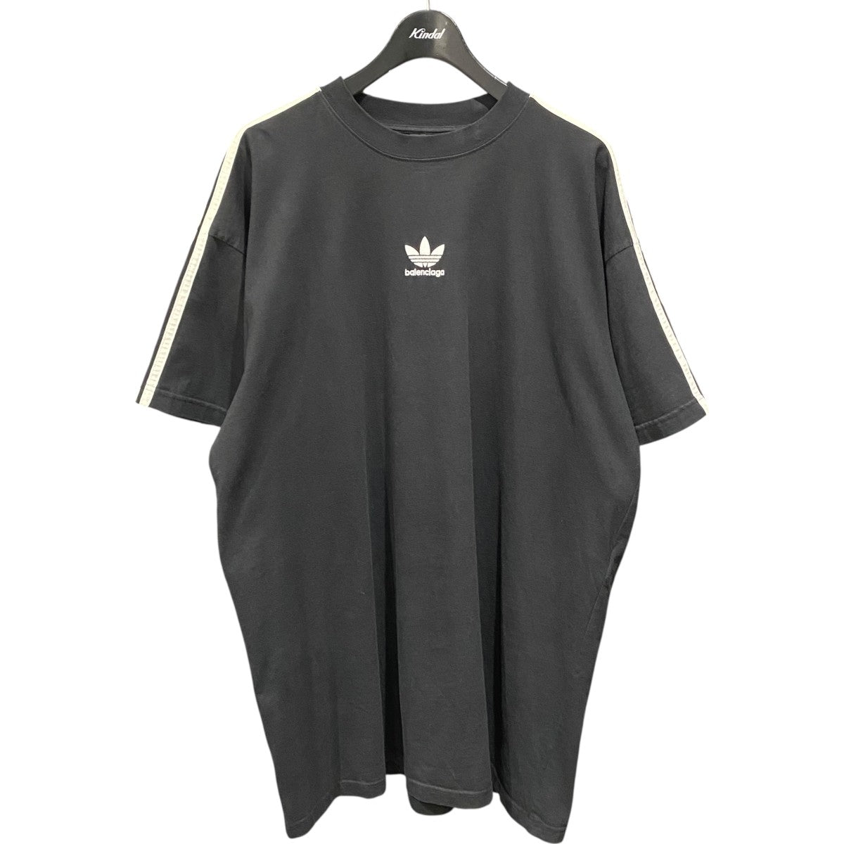 BALENCIAGA×adidas TNVA6 Stripe Tee723122 古着・中古-1枚目のアイテム画像
