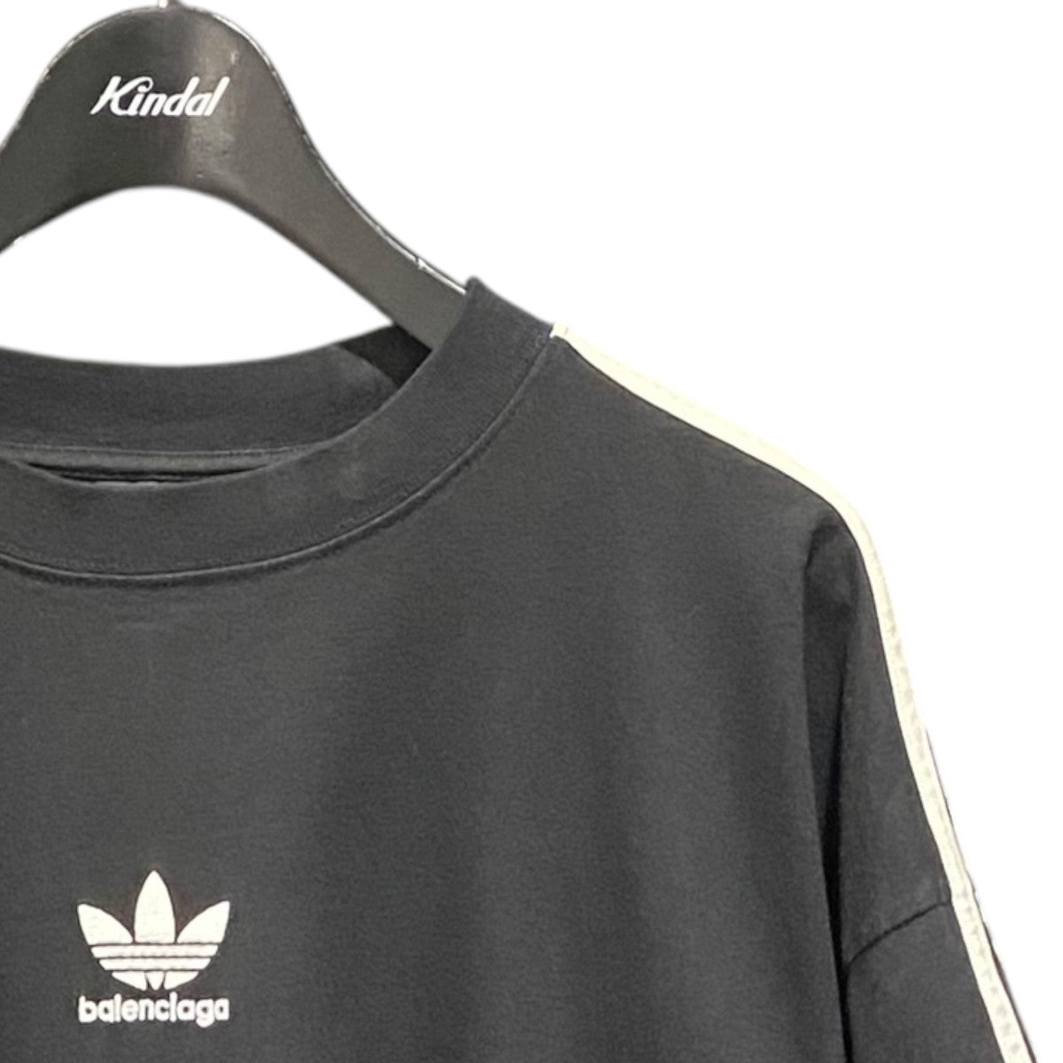 BALENCIAGA×adidas TNVA6 Stripe Tee723122 古着・中古-3枚目のアイテム画像