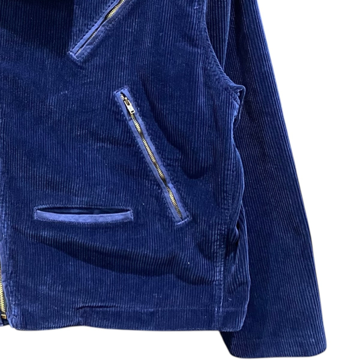 Porter Classic CORDUROY RIDERS JACKET 古着・中古-4枚目のアイテム画像