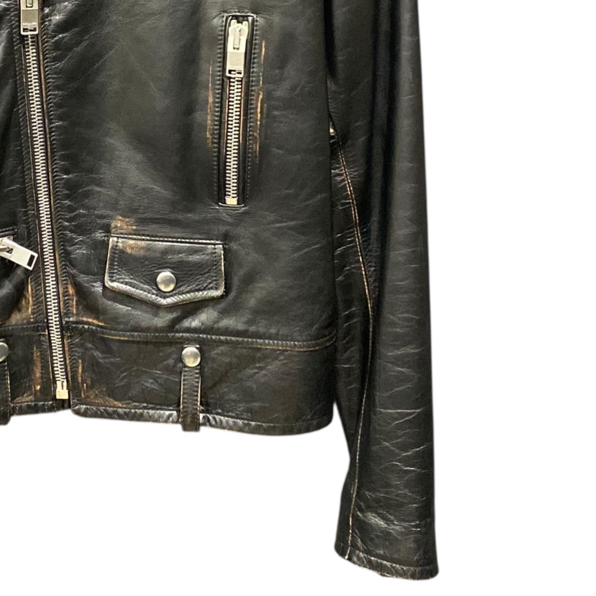 saint laurent エディ期　ゴートスキン　ウエスタンレザージャケット LOEWE（ロエベ） 代官山)SAINT LAURENT PARIS サンローランパリ 15AW