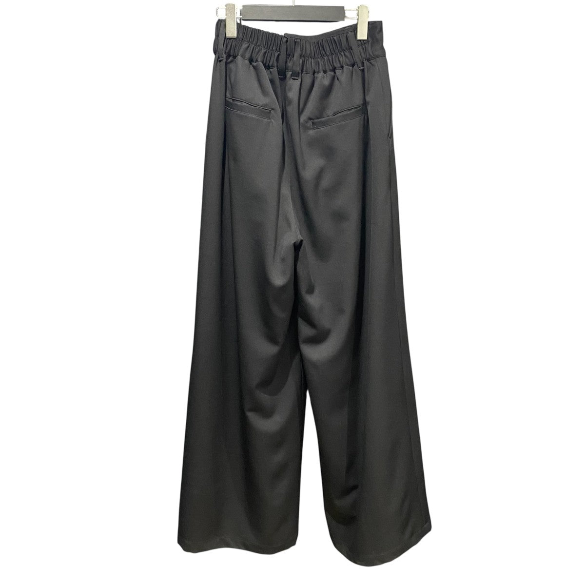 juha(ユハ) EXTREME WIDE EASY PANTS10230802-2 10230802-2 ブラック