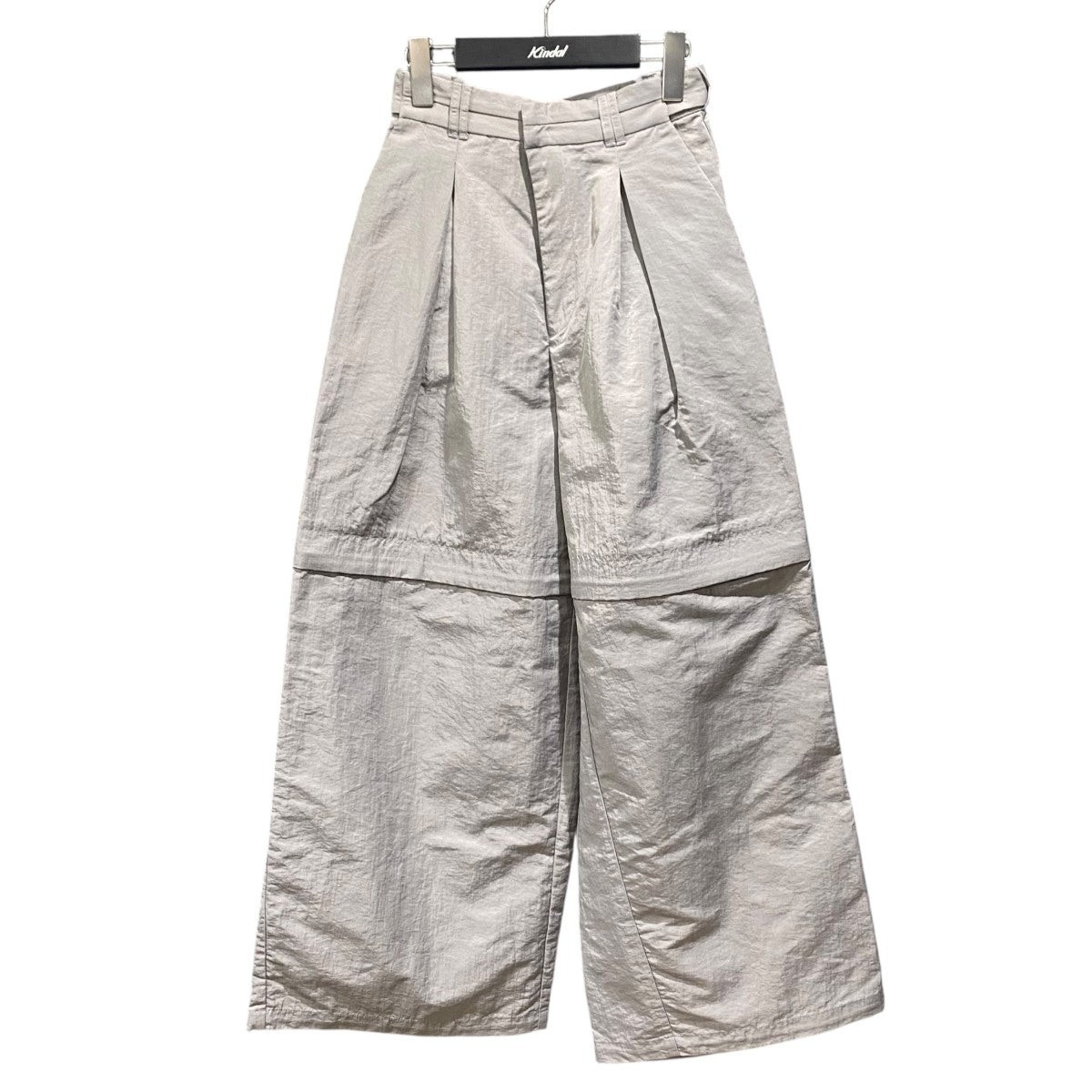 タックワイドパンツWB37-24N018 2WAY WIDE PANTS