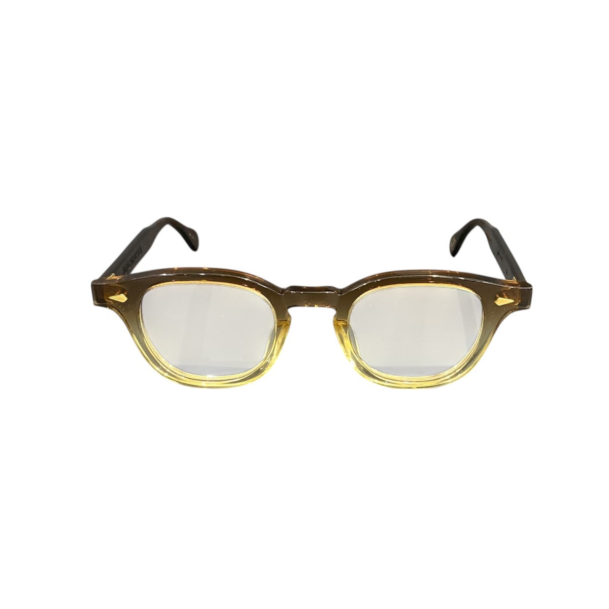 JULIUS TART OPTICAL 眼鏡PL-102P BROWN GRADIENT 古着・中古-1枚目のアイテム画像