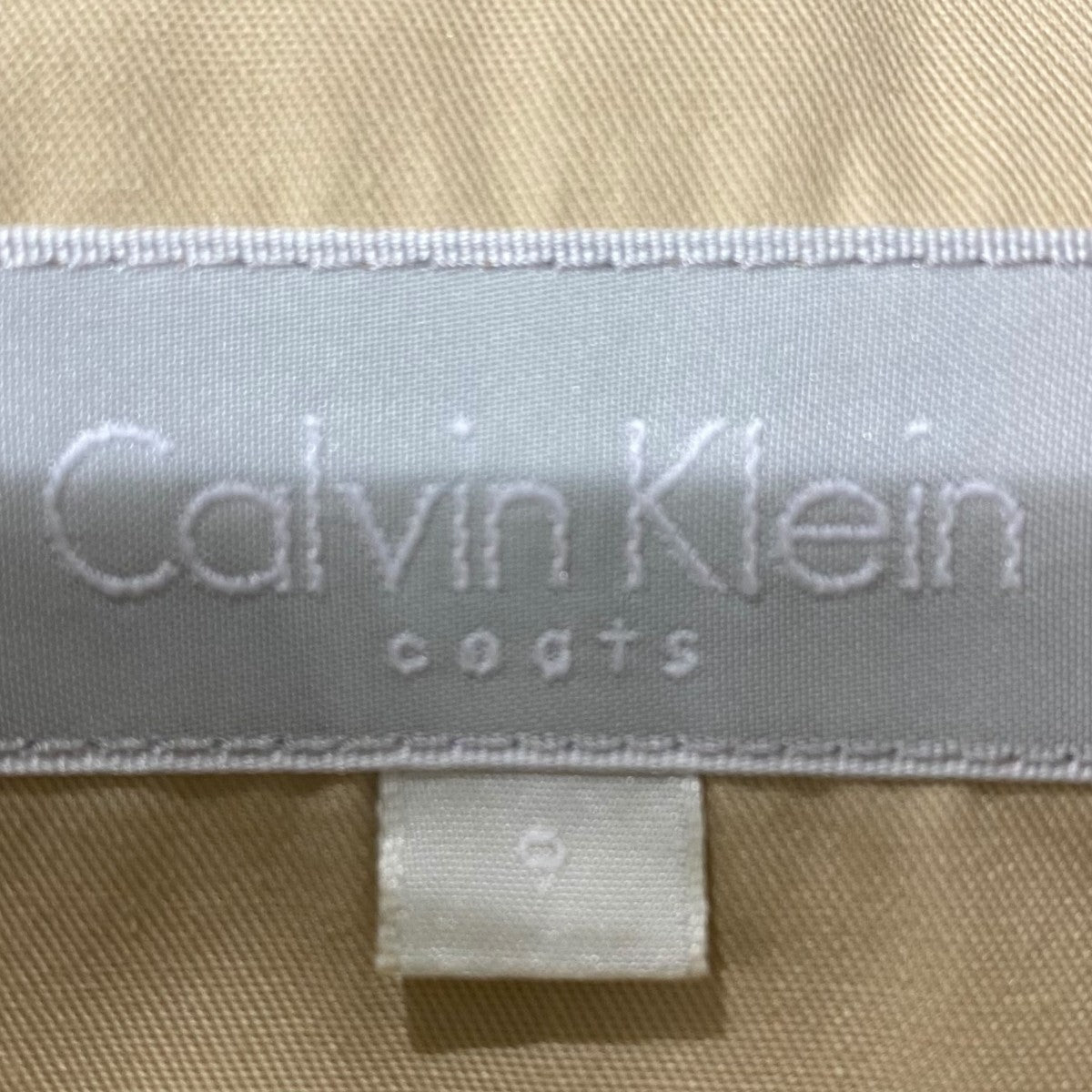 Calvin Klein ショート丈トレンチコート 古着・中古-5枚目のアイテム画像