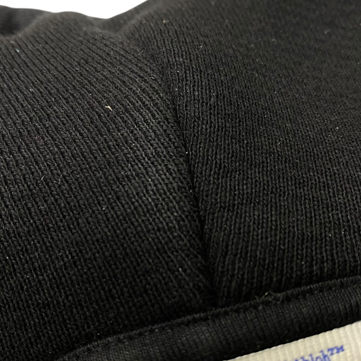 OFFWHITE Black Varsity hooded bomber jacketOMEK003S25JER002 古着・中古-9枚目のアイテム画像