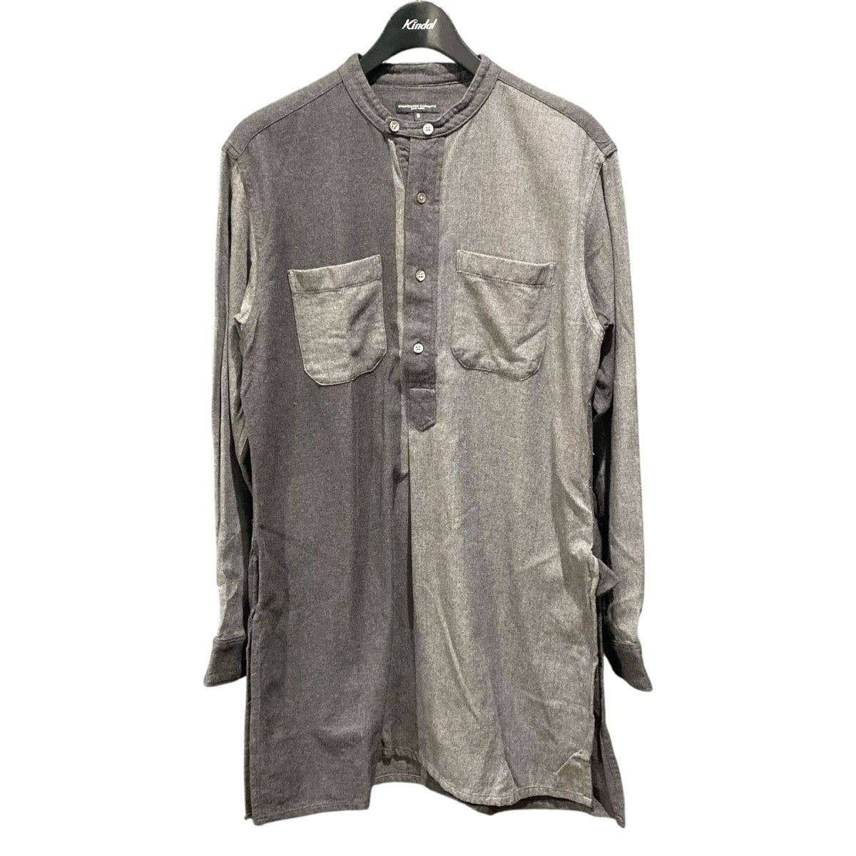 Engineered Garments Banded Collar Long Shirt 古着・中古-1枚目のアイテム画像
