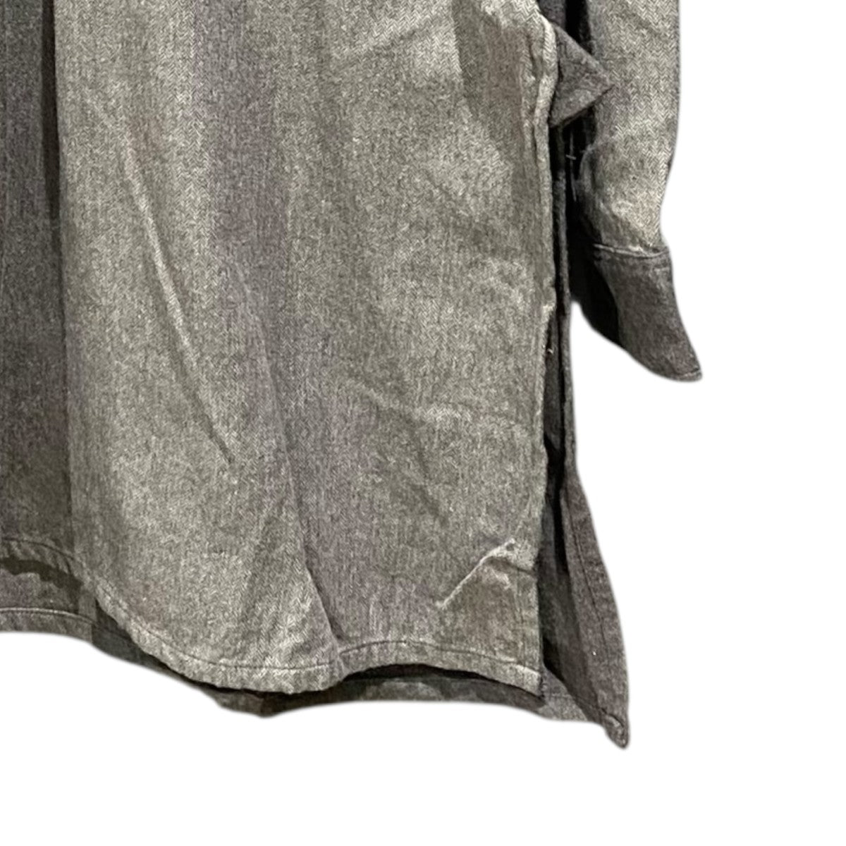 Engineered Garments Banded Collar Long Shirt 古着・中古-4枚目のアイテム画像