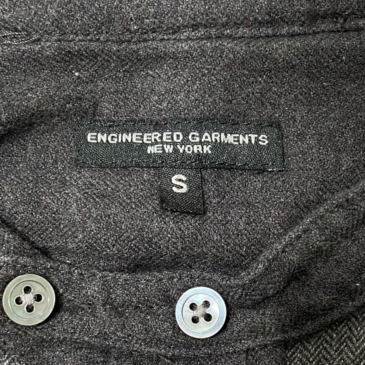Engineered Garments Banded Collar Long Shirt 古着・中古-5枚目のアイテム画像