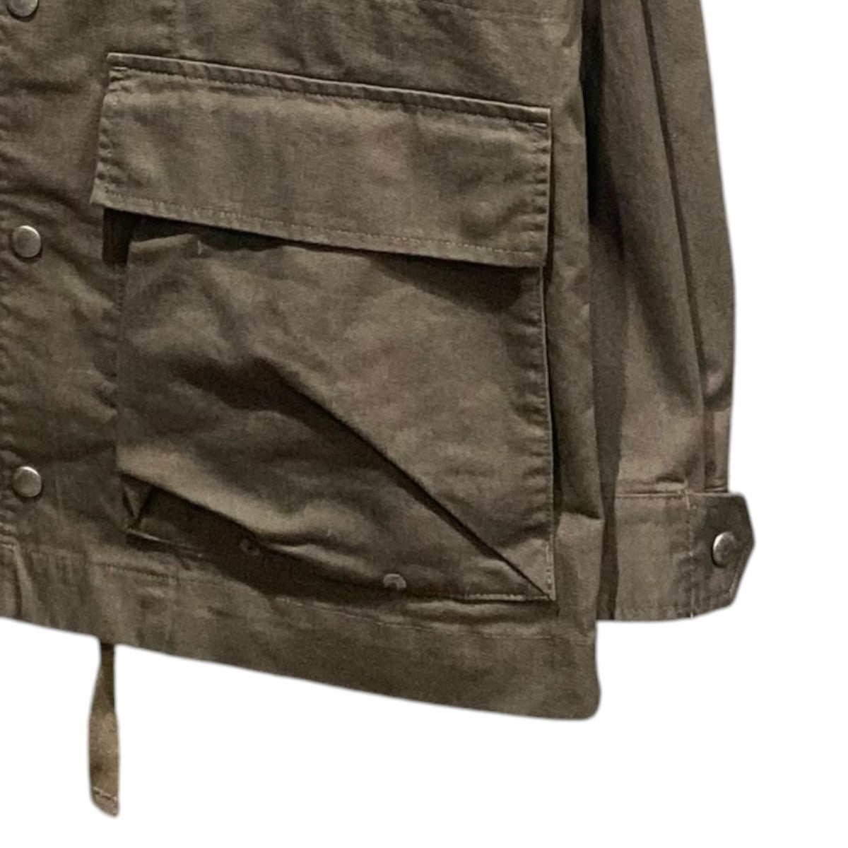 snow peak TAKIBI Chino Cargo JacketJK-25AU010 古着・中古-4枚目のアイテム画像