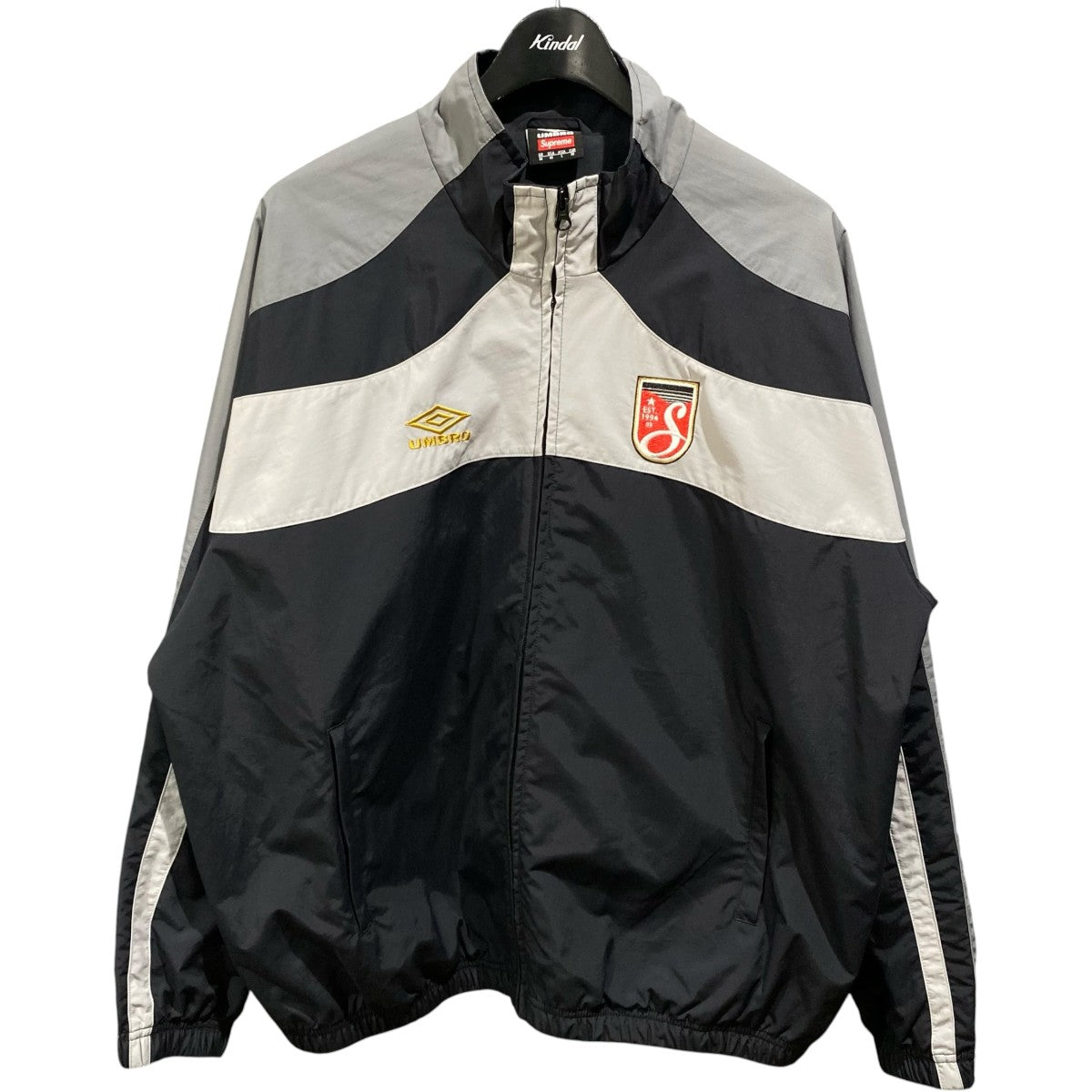 Supreme×UMBRO 23SSSnap Sleeve Track Jacket ブラック サイズ L