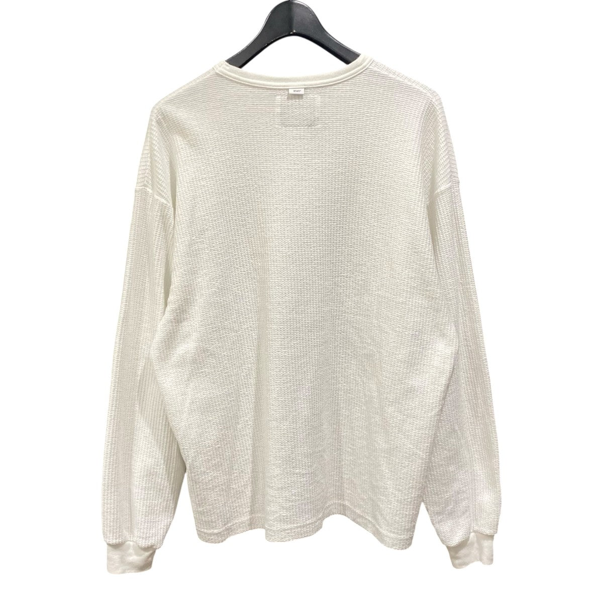 WTAPS 22AW長袖Tシャツ222ATDT-CSM27 WAFFLE/LS 古着・中古-2枚目のアイテム画像