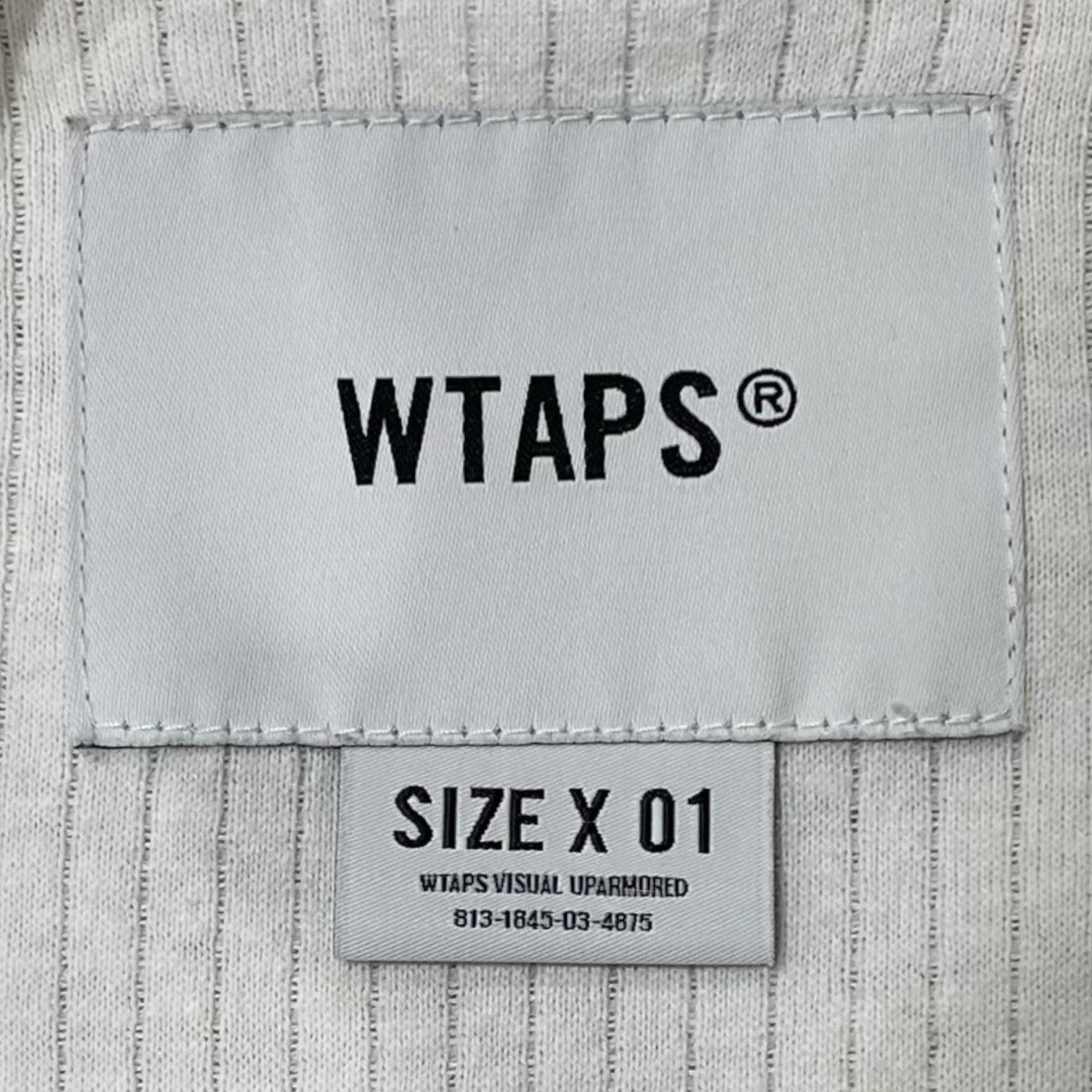 WTAPS 22AW長袖Tシャツ222ATDT-CSM27 WAFFLE/LS 古着・中古-5枚目のアイテム画像