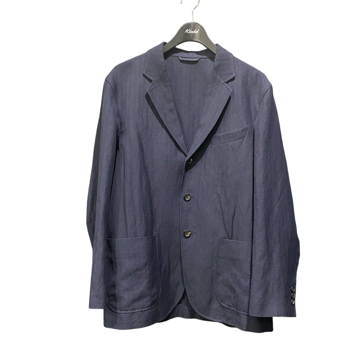 Adam et Rope×WILD LIFE TAILOR テーラードジャケットGPV-55040 WOOL LINEN HERRINGBONE BLAZER 古着・中古-1枚目のアイテム画像