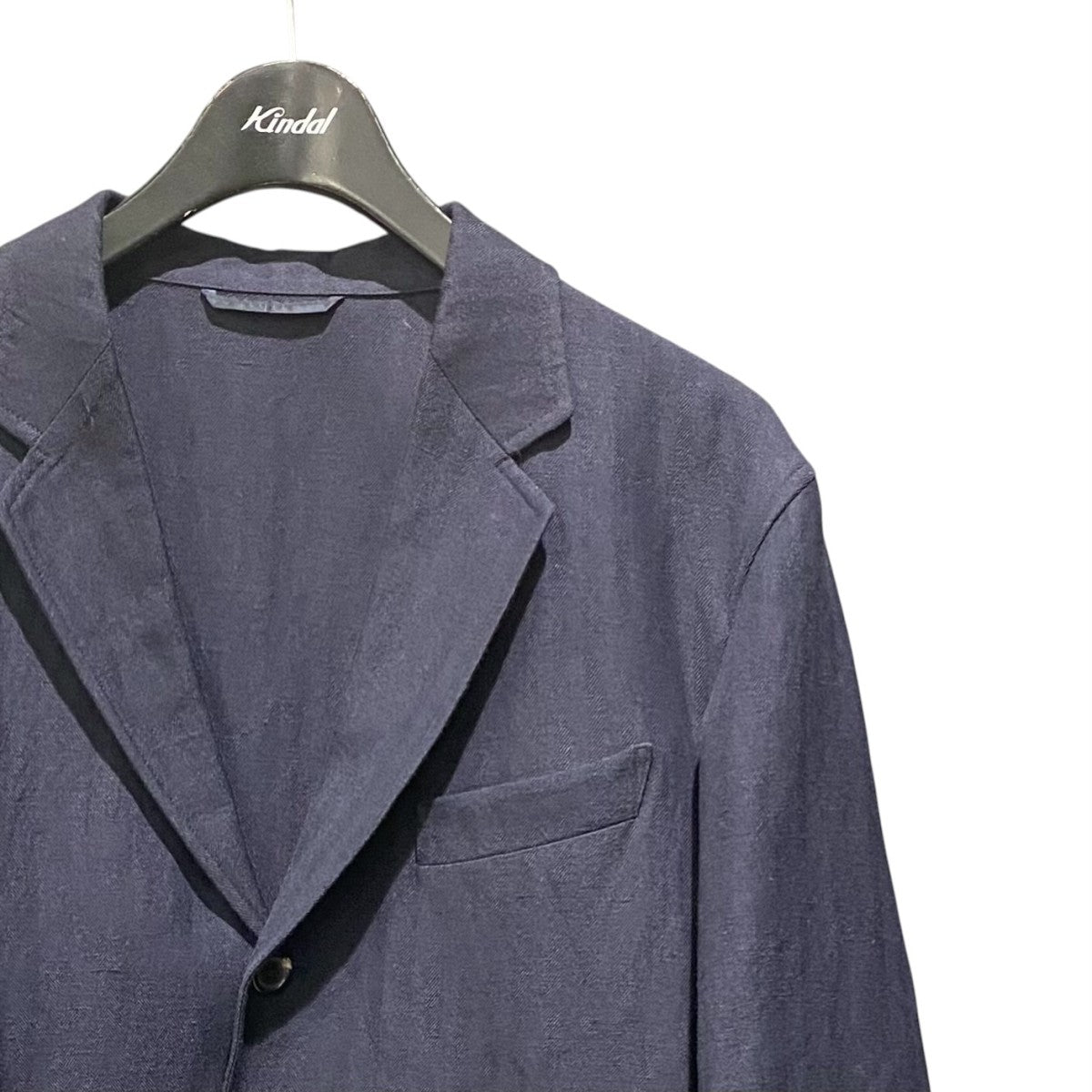 Adam et Rope×WILD LIFE TAILOR テーラードジャケットGPV-55040 WOOL LINEN HERRINGBONE BLAZER 古着・中古-3枚目のアイテム画像