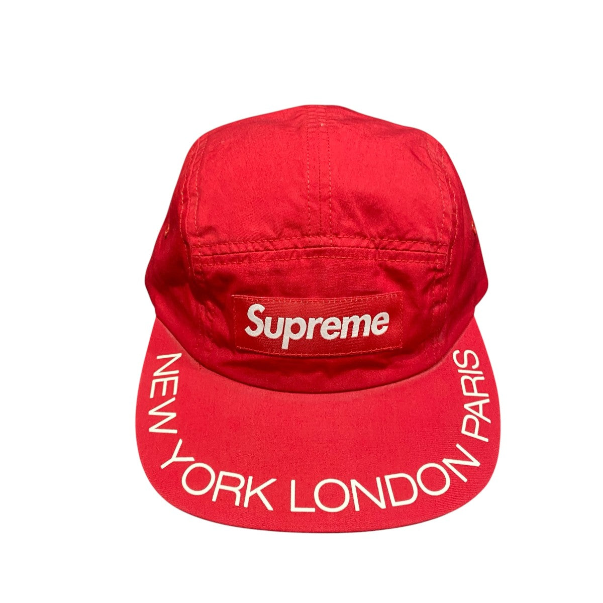 Supreme 18SSキャップ 古着・中古-1枚目のアイテム画像