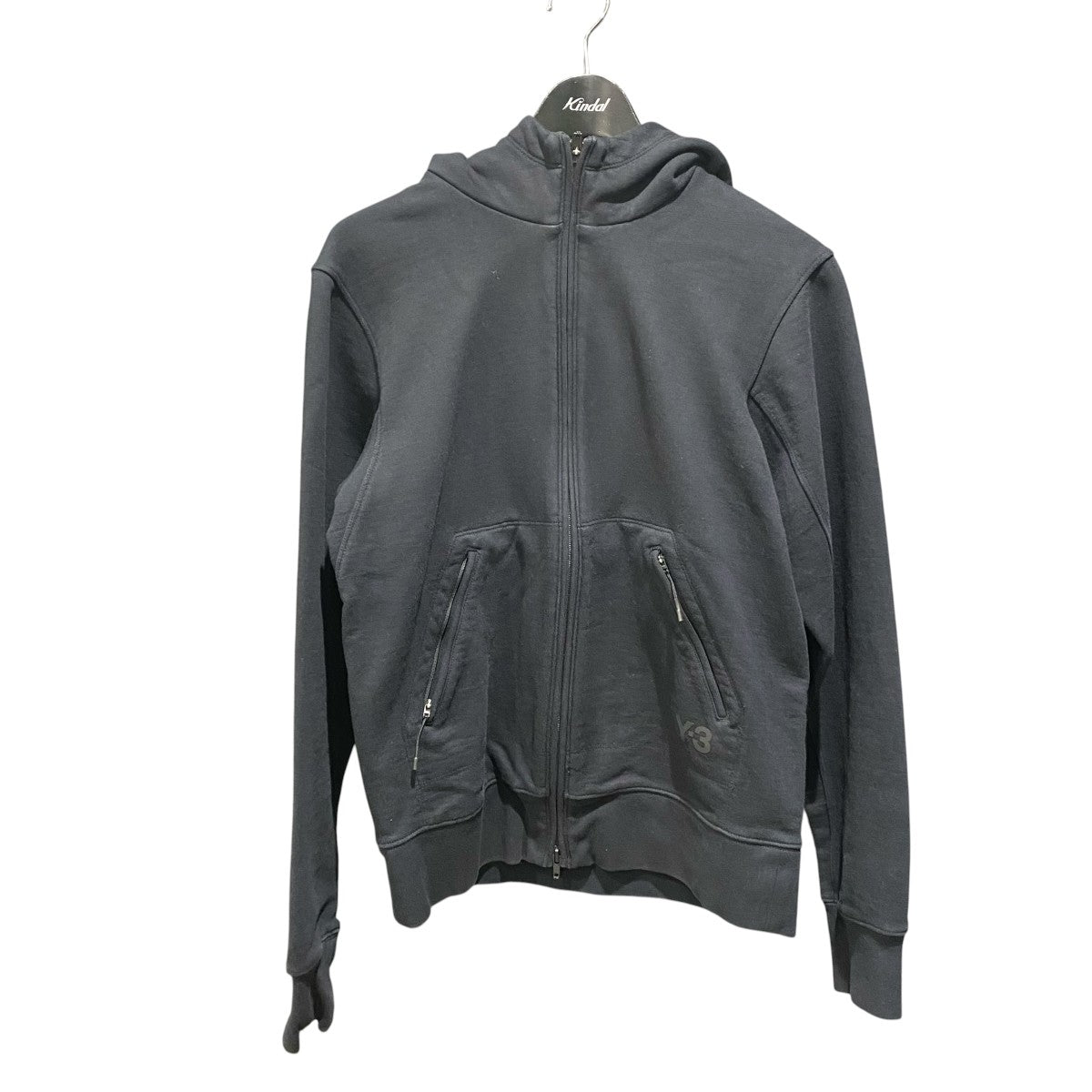 Y-3 ジップパーカーHF2147 CLASSIC DWR TERRY HOODIE 古着・中古-1枚目のアイテム画像