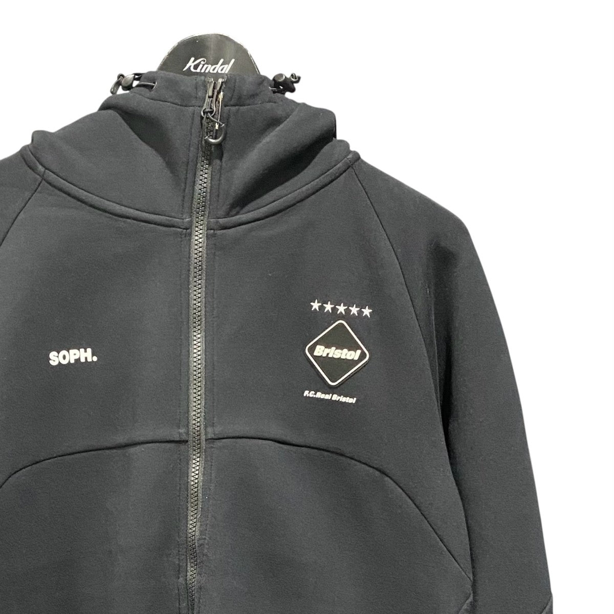 F．C．R．B． ジップパーカーFCRB-232037 VENTILATION HOODIE 古着・中古-3枚目のアイテム画像