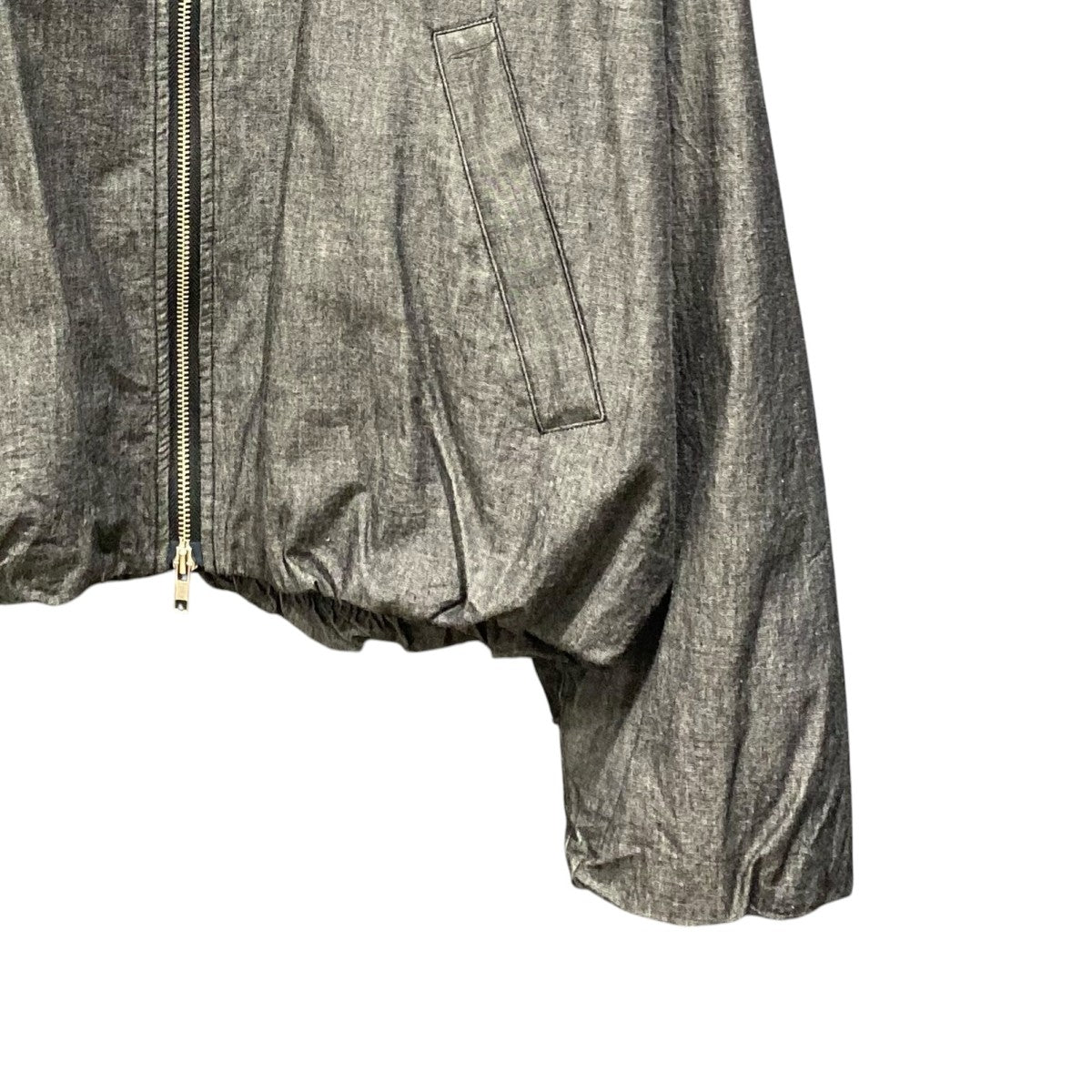FUMITO GANRYU Shambray Airy BlousonFu13-BI-07 古着・中古-4枚目のアイテム画像