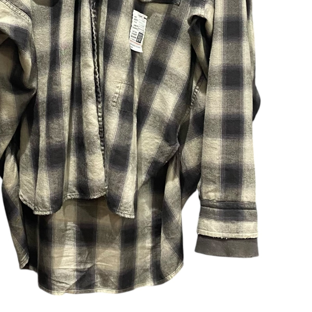 MIHARA YASUHIRO 26SSSWEAT HOODIE L／S SHIRTSJ16SH182 古着・中古-4枚目のアイテム画像