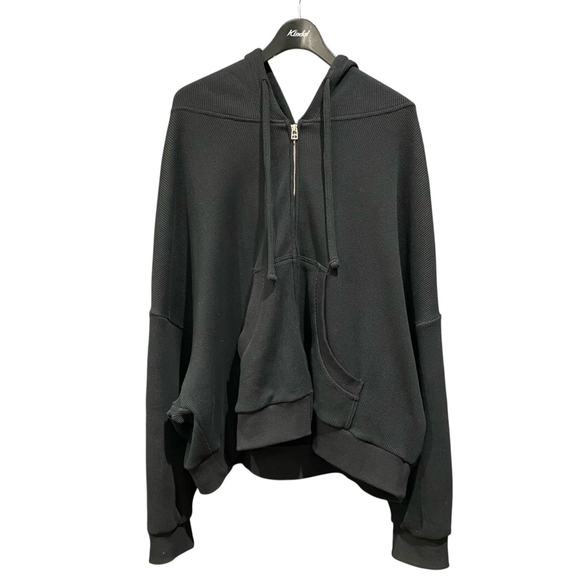FR(13)NDS Waffle Hoodieジップパーカー26S-CSL222-RF 古着・中古-1枚目のアイテム画像