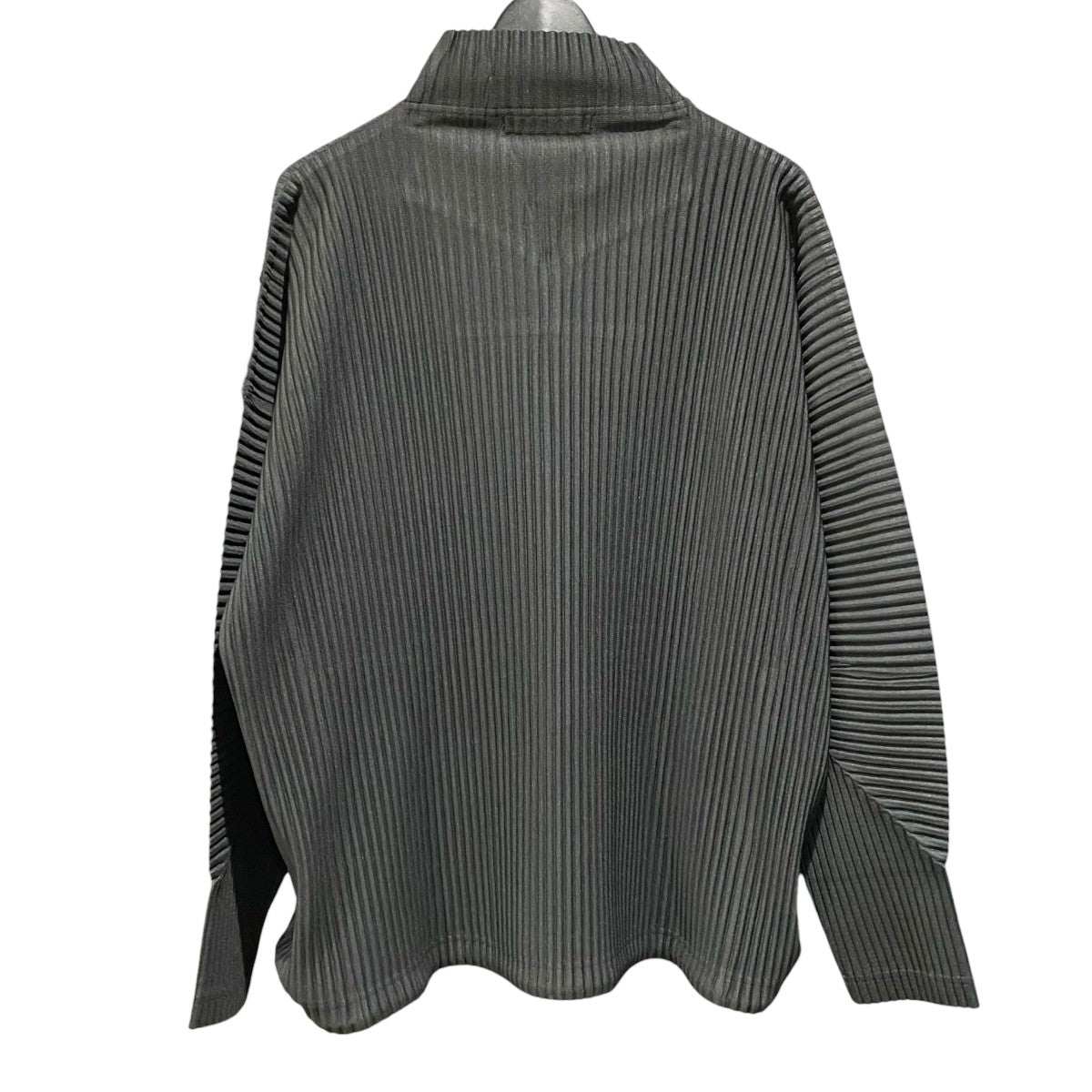 HOMME PLISSE ISSEY MIYAKE 25AWジップアップジャケットHP53JL081 AUGUST 古着・中古-2枚目のアイテム画像
