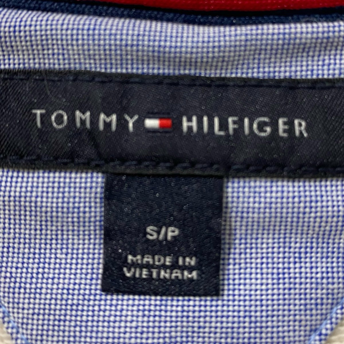 TOMMY HILFIGER ロゴ刺繍クルーネックスウェットXM05150 古着・中古-6枚目のアイテム画像
