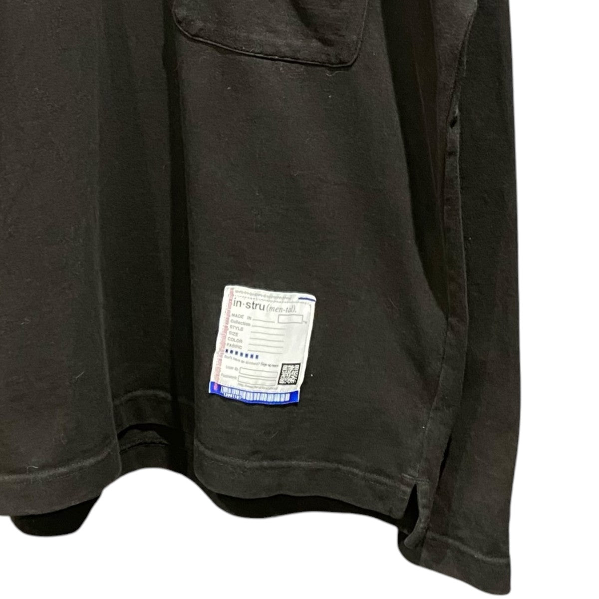 MIHARA YASUHIRO HEAVY WEIGHT JERSEY POCKET LS TEEI12LT511 古着・中古-4枚目のアイテム画像
