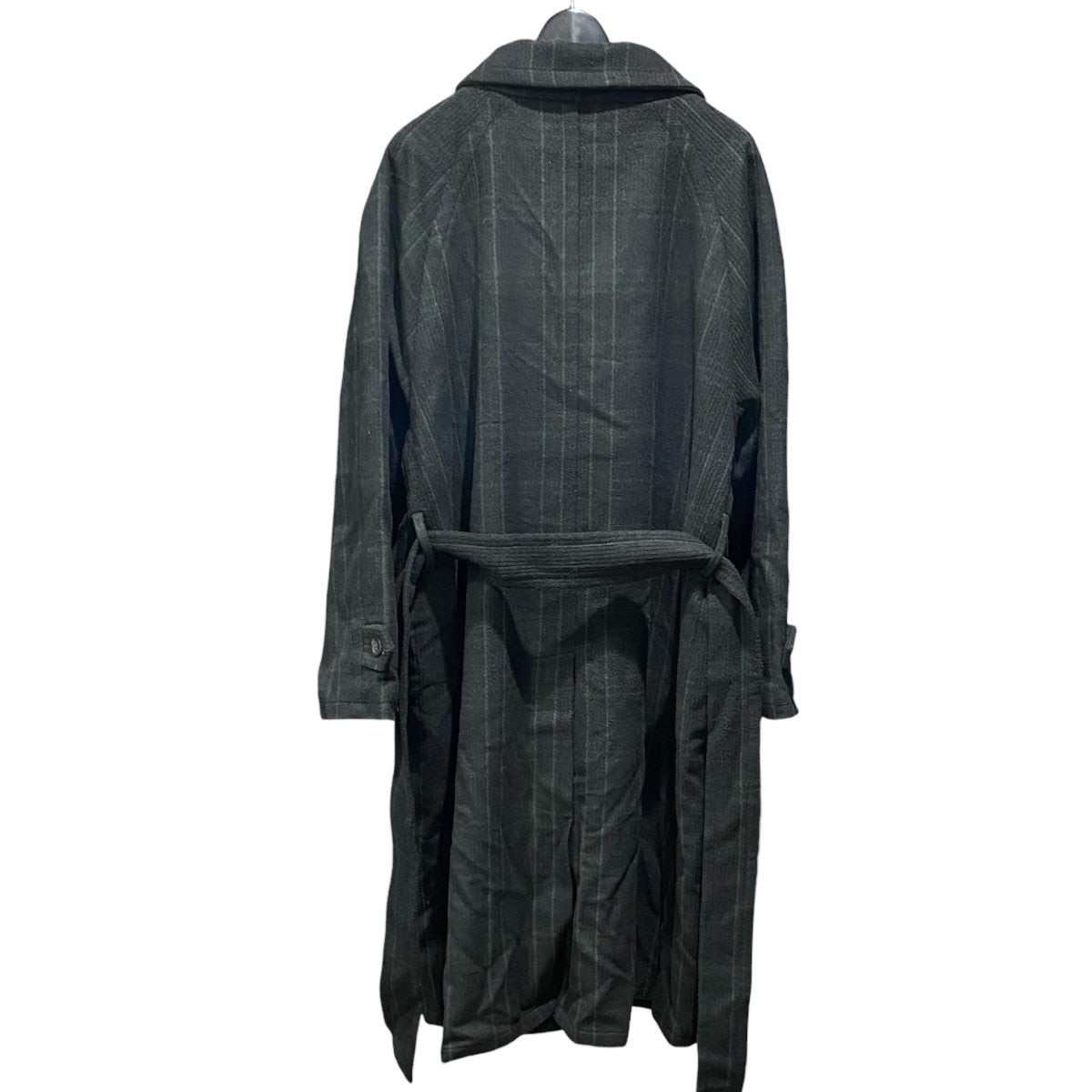 ステンカラーコートSOPAS255001 Heavy Melton check