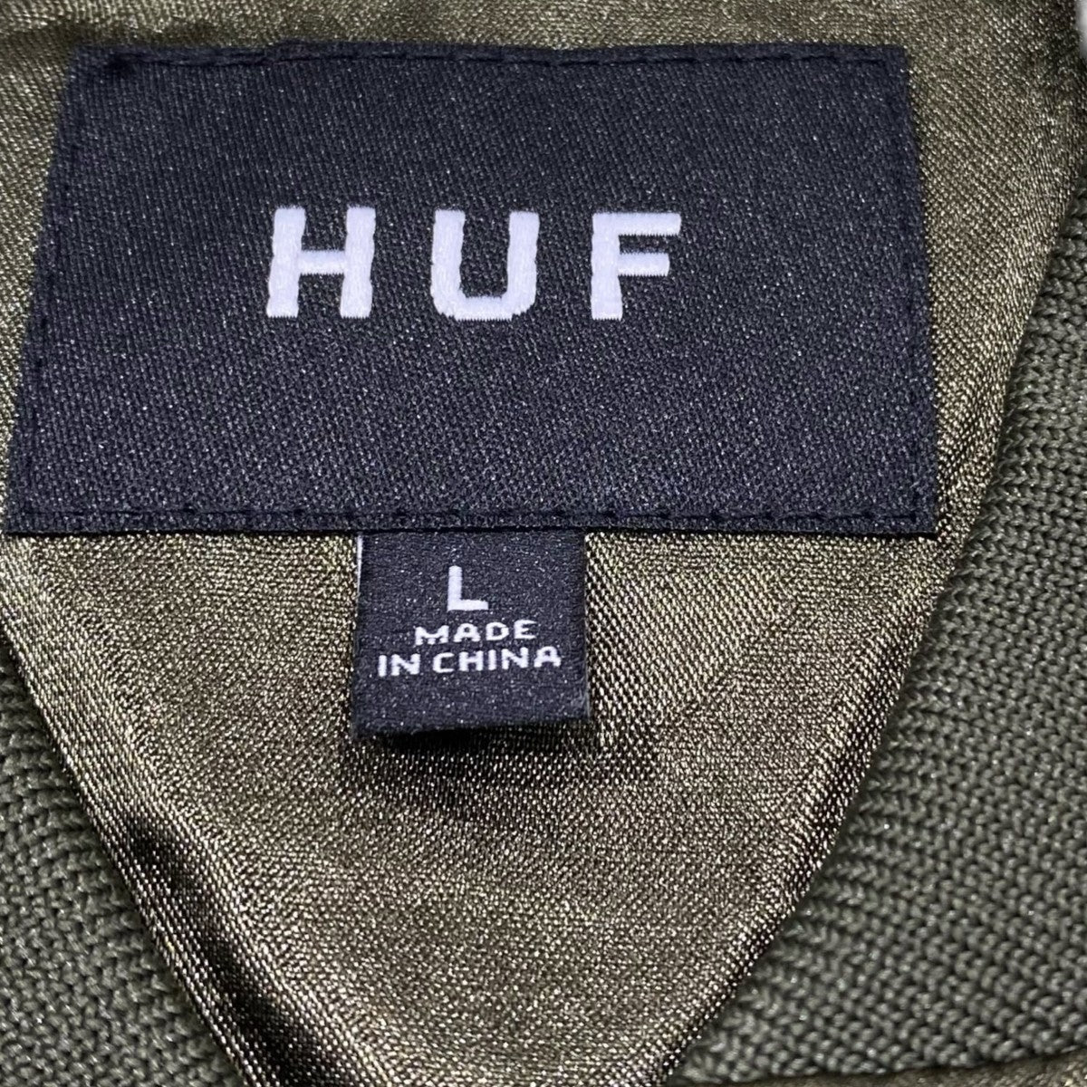 HUF Galactic Stack Baseball Jacket 古着・中古-5枚目のアイテム画像