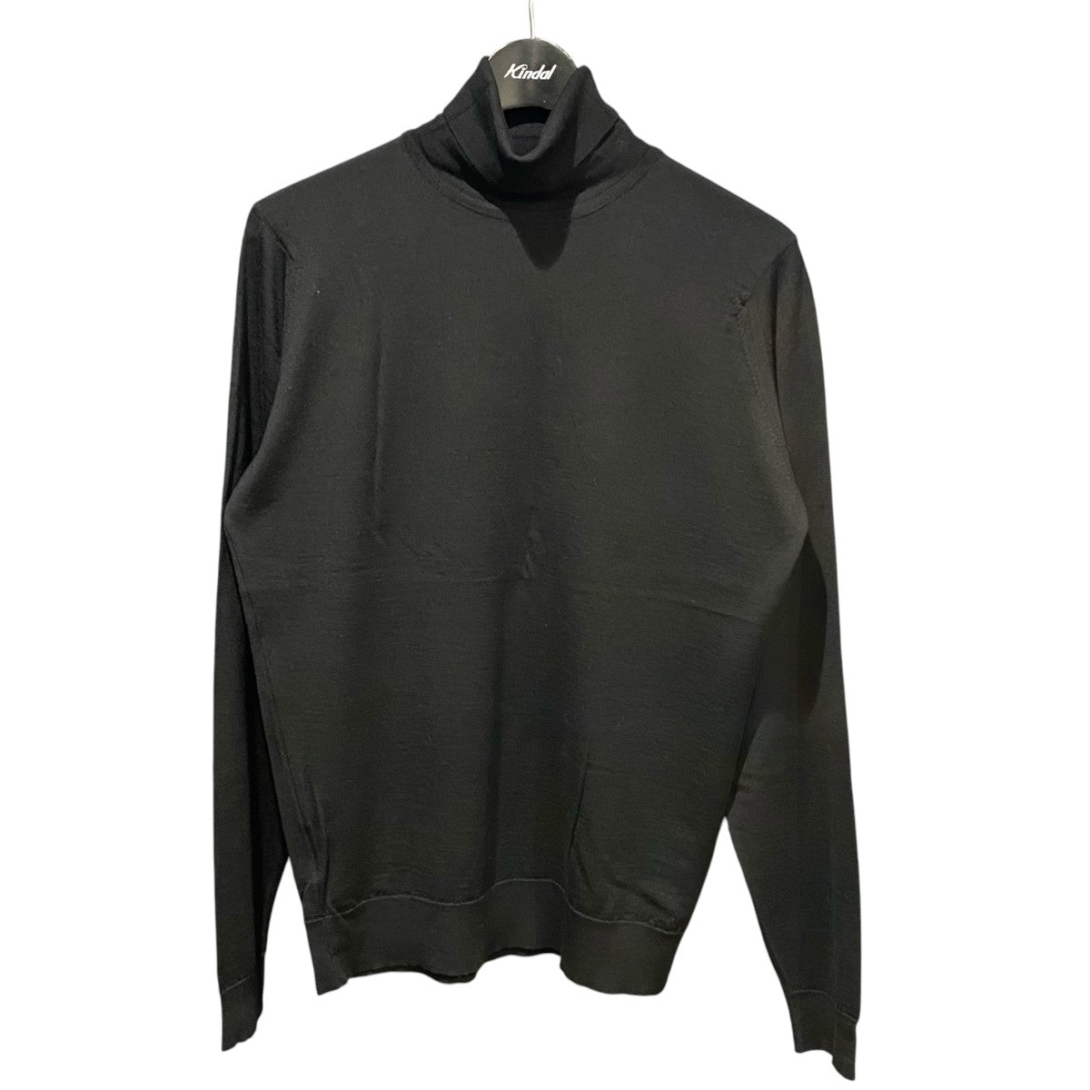 JOHN SMEDLEY(ジョンスメドレー) タートルネックニット ブラック