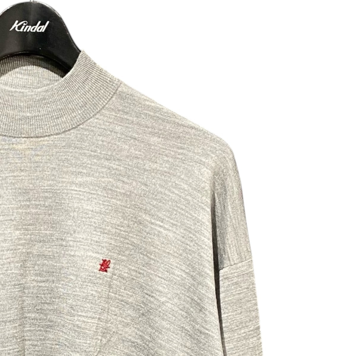 JOHN SMEDLEY×SHINYA KOZUKA SMALL EMBROIDERED HIGH GAUGE 古着・中古-3枚目のアイテム画像