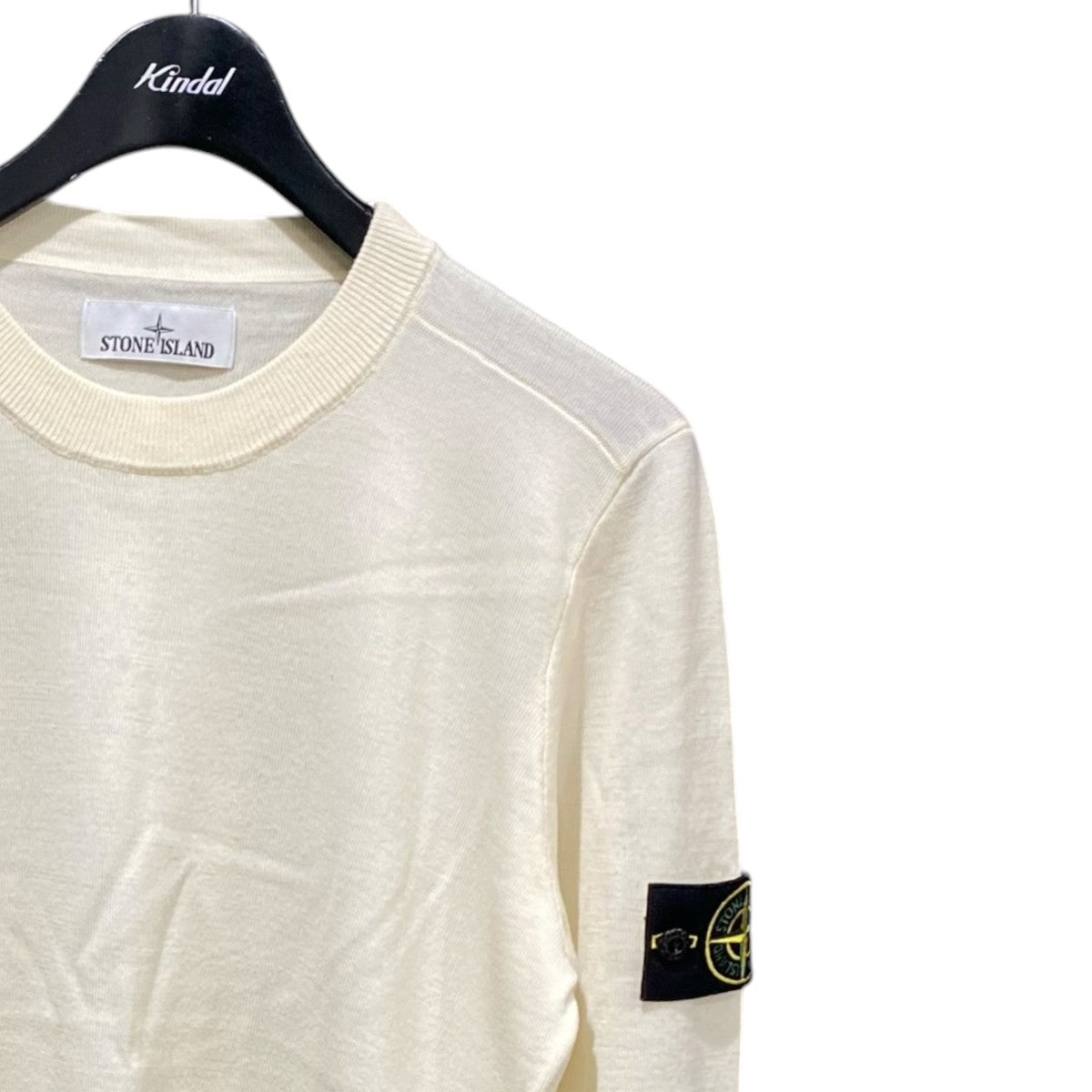 STONE ISLAND クルーネックニット7715510C4 古着・中古-3枚目のアイテム画像