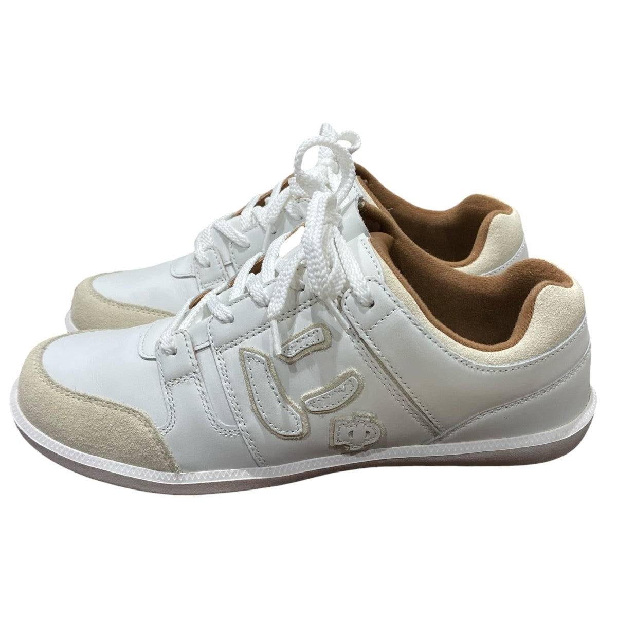 SANGACIO×BRANDALSED COM White／Brown 古着・中古-2枚目のアイテム画像