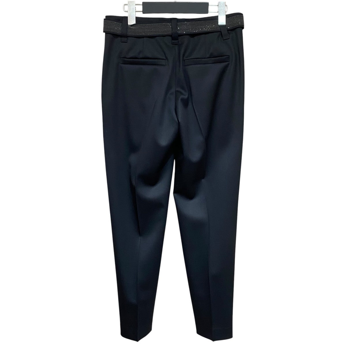 BRUNELLO CUCINELLI ベルテッドパンツ 古着・中古-2枚目のアイテム画像