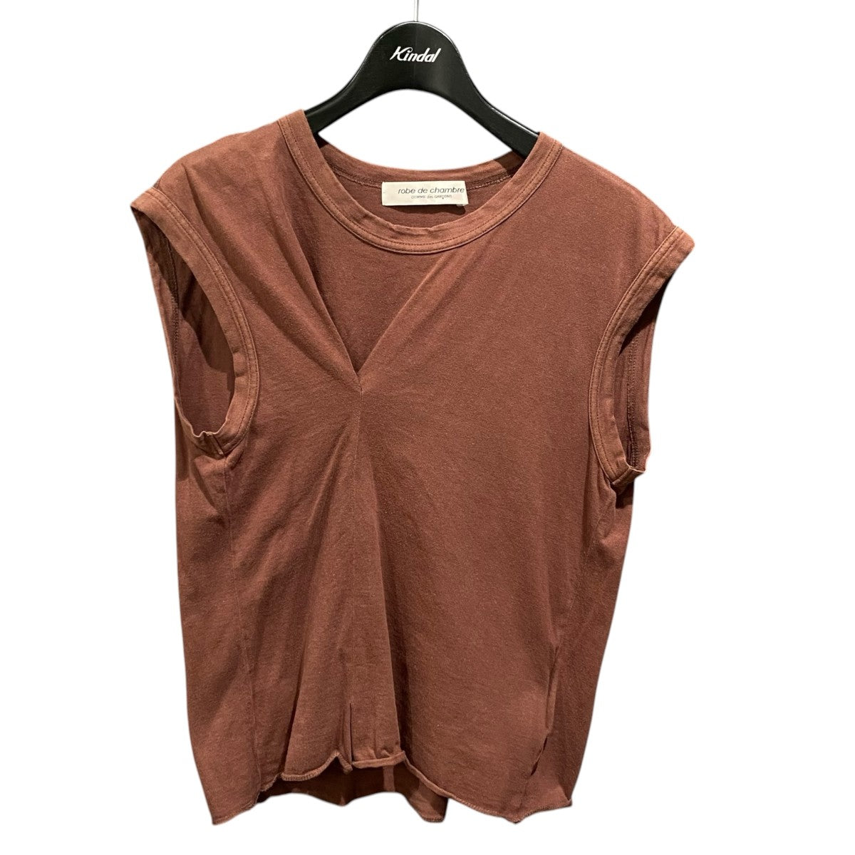 ROBE DE CHAMBRE COMME DES GARCONS 04SSノースリーブカットソーRM-T007 古着・中古-1枚目のアイテム画像