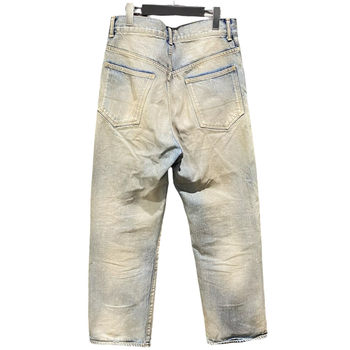 USED STRAIGHT 5P DENIM PANTSANC-PT82