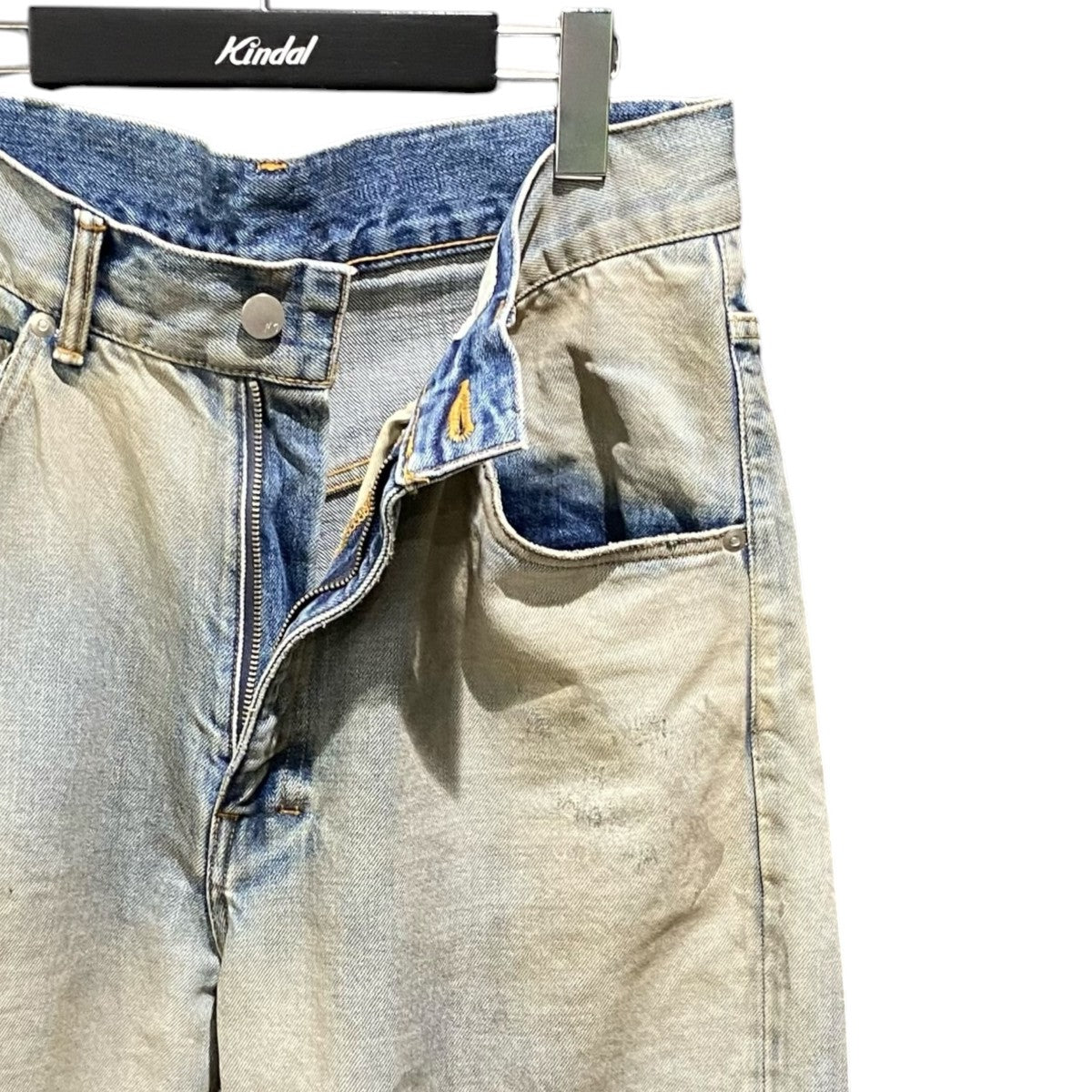USED STRAIGHT 5P DENIM PANTSANC-PT82
