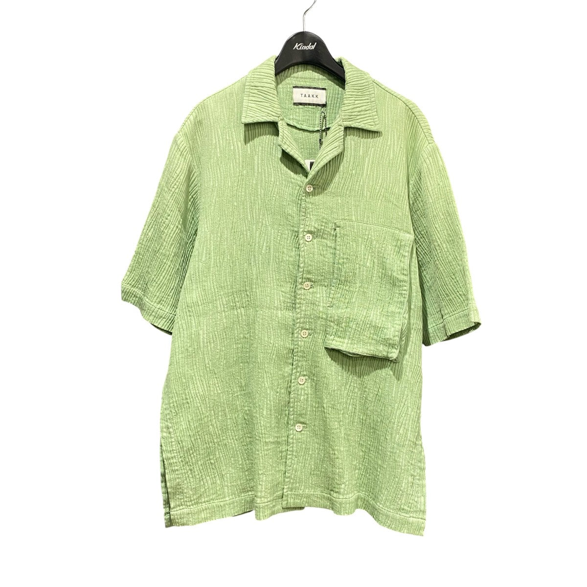 TAAKK 半袖シャツTA23SS-SH011 CREPE OPEN COLLAR SHIRTS 古着・中古-1枚目のアイテム画像