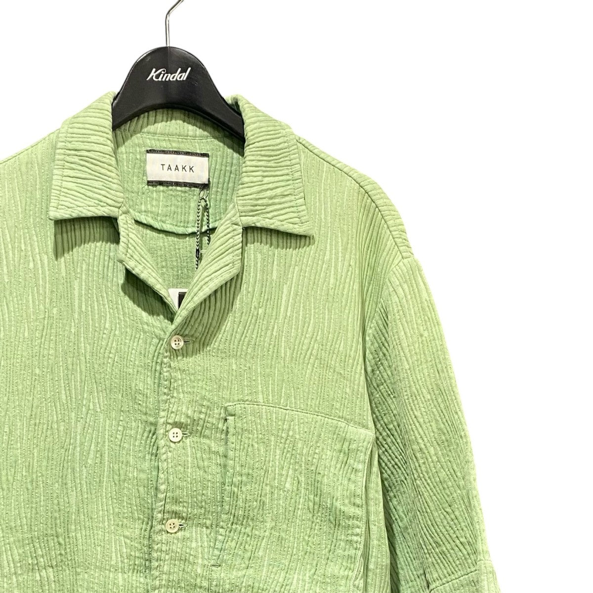 TAAKK 半袖シャツTA23SS-SH011 CREPE OPEN COLLAR SHIRTS 古着・中古-3枚目のアイテム画像