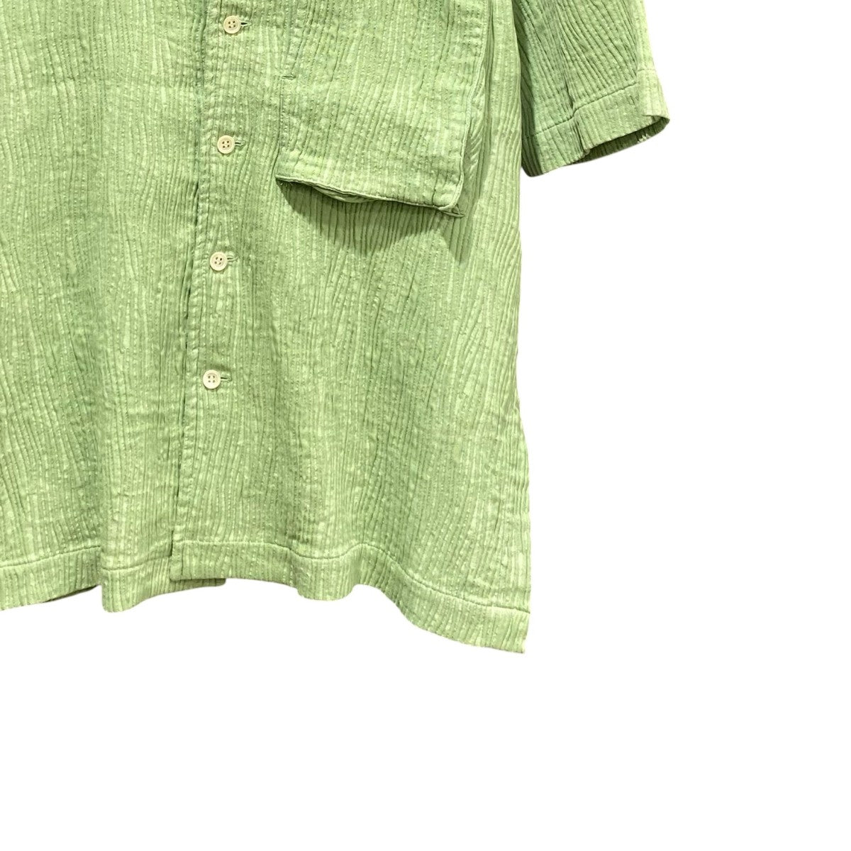 TAAKK 半袖シャツTA23SS-SH011 CREPE OPEN COLLAR SHIRTS 古着・中古-4枚目のアイテム画像