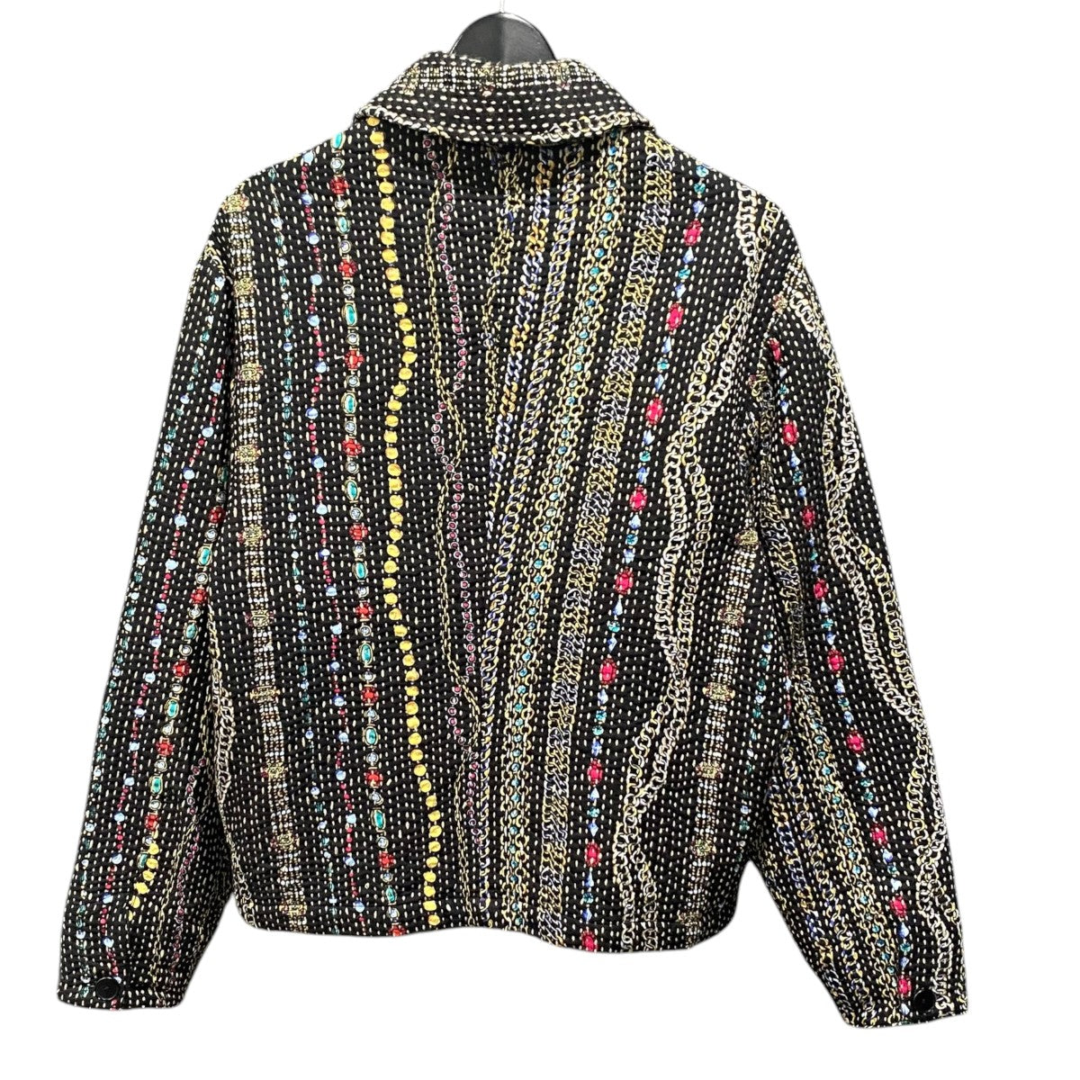 mii×International Gallery BEAMS カンタステッチショートトラックジャケットMW2172 古着・中古-2枚目のアイテム画像