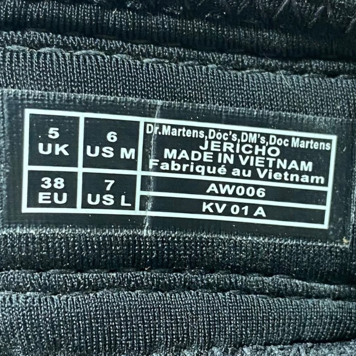 Dr．Martens JERICHOAW0006 古着・中古-5枚目のアイテム画像