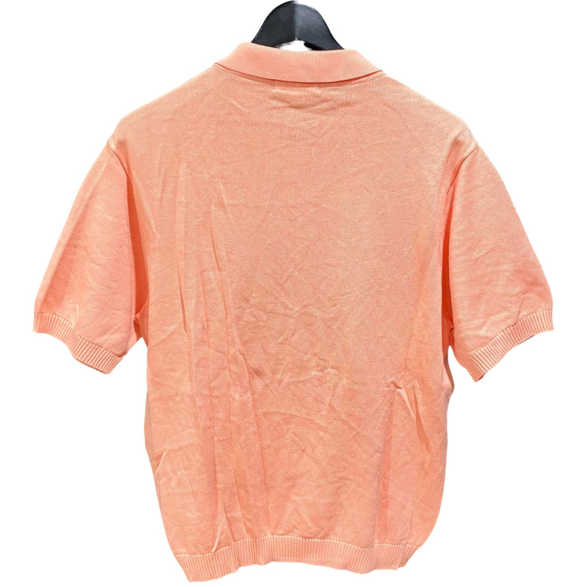 17SSWeave Knit Zip Up Polo
