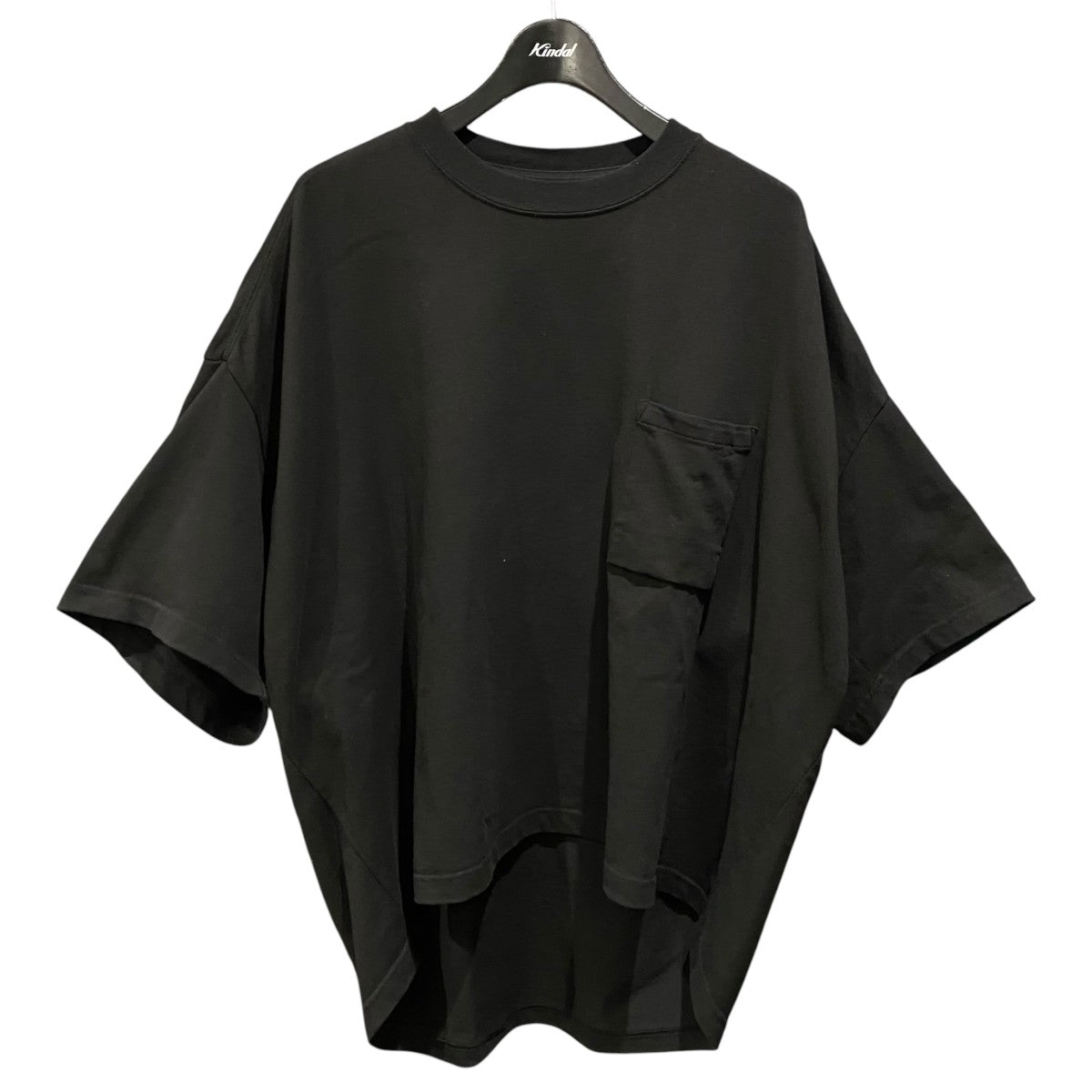 MARY COCOON POCKET SHORT-SLEEVE CUTSEW