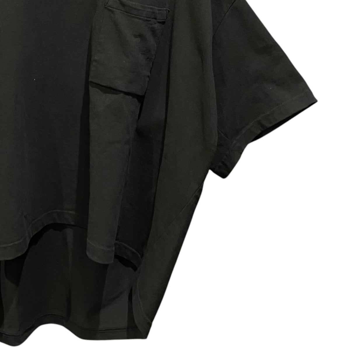 MARY COCOON POCKET SHORT-SLEEVE CUTSEW
