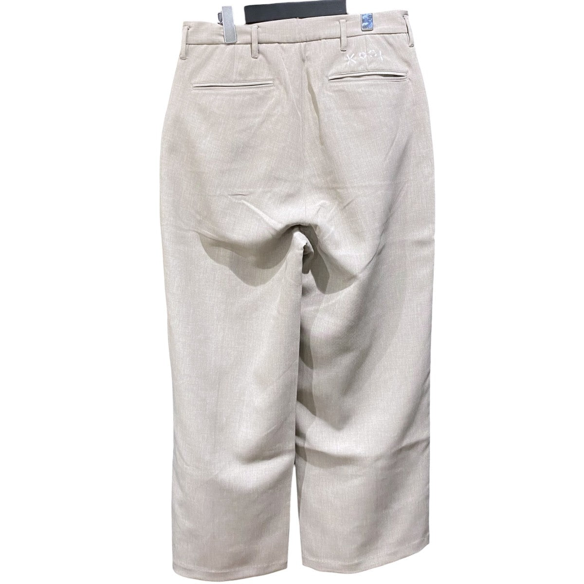 PLEATS CREASE WIDE PANTS25KO-AW05