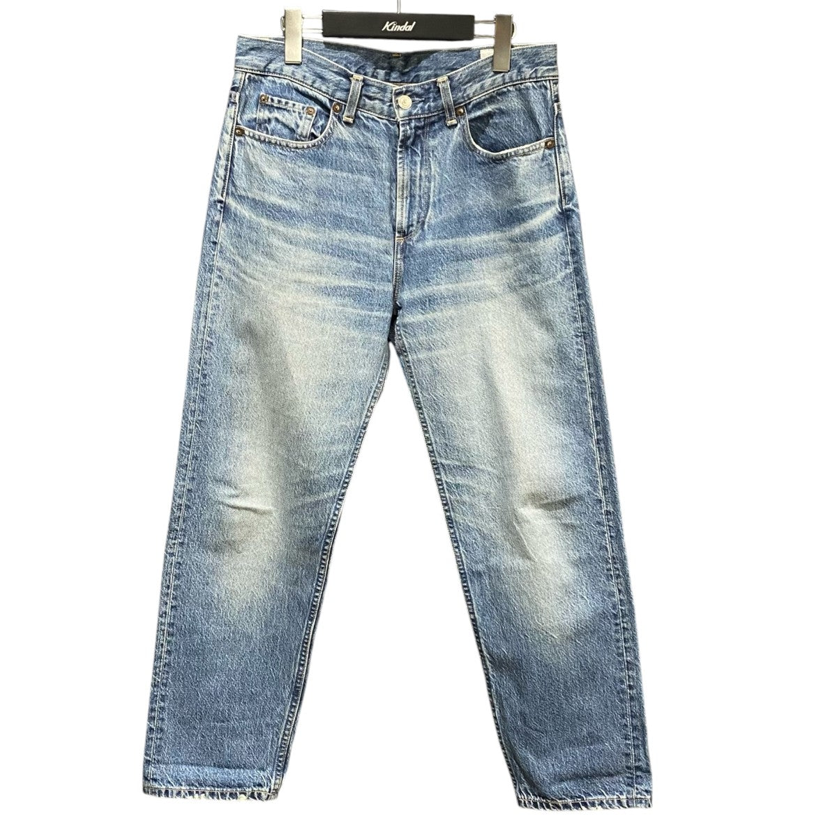 CGS オーガニック デニム ウォッシュド 5ポケットパンツ8014-246-0017 古着・中古-1枚目のアイテム画像